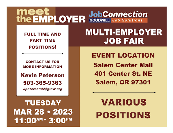 Multi-Employer Job Fair | Salem Center