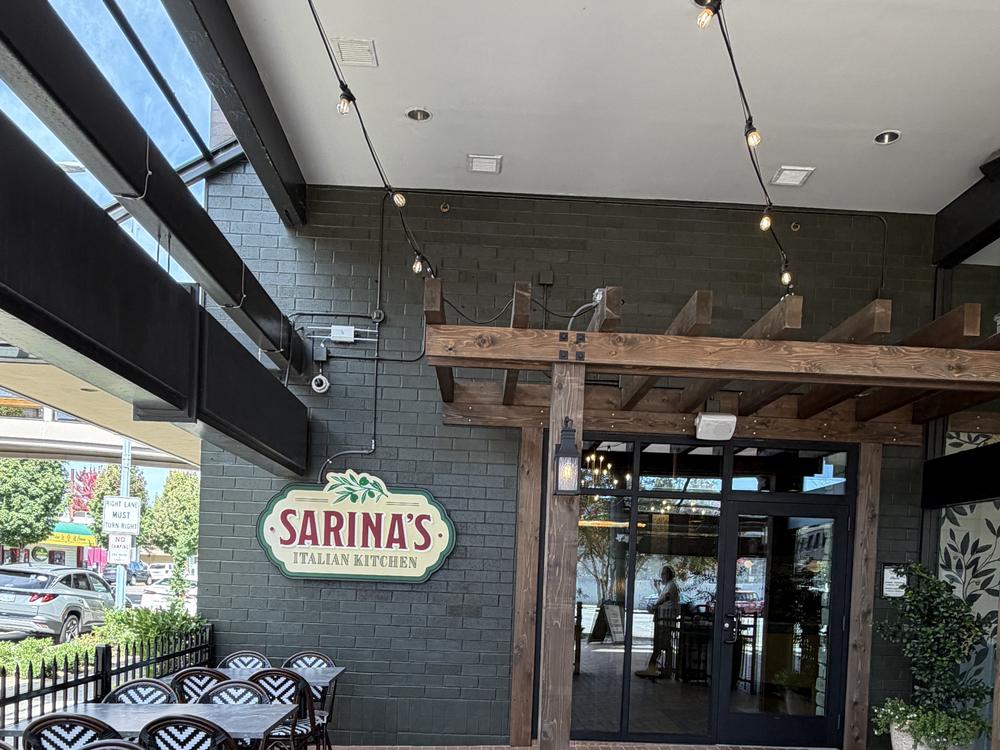Sarina's Italian Kitchen storefront