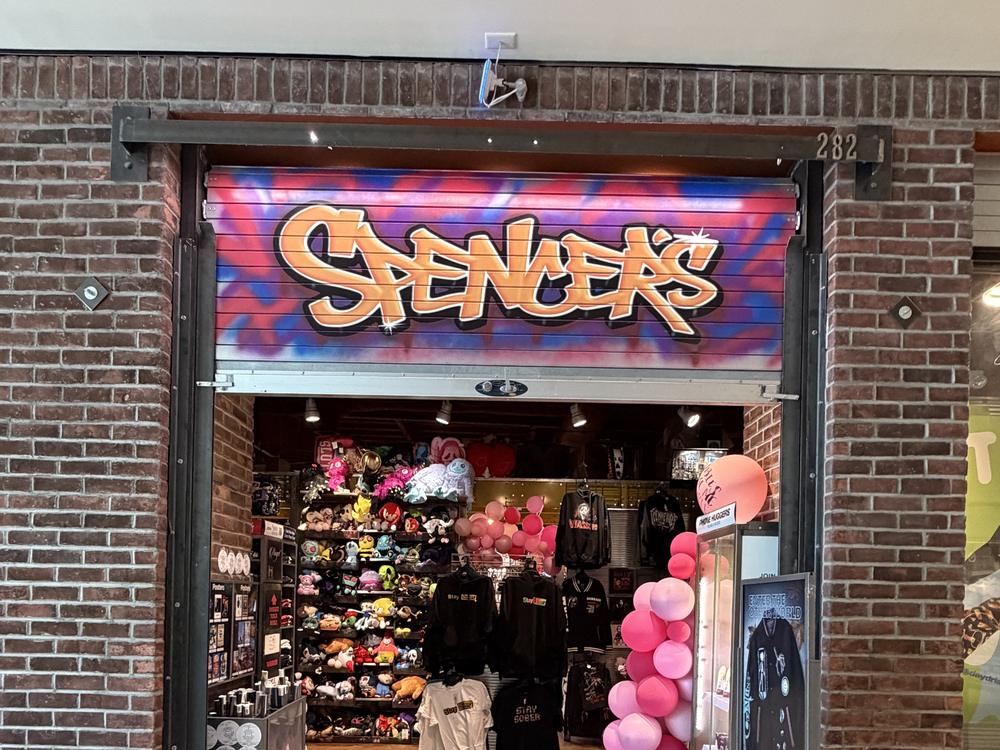Spencer's storefront